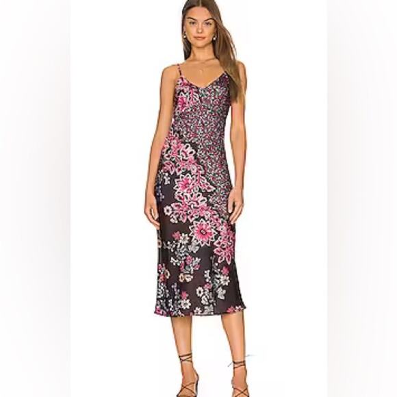 NEW Free People Intimately Your Better Side Midi Slip Dress Womens Size Small - Picture 7 of 7